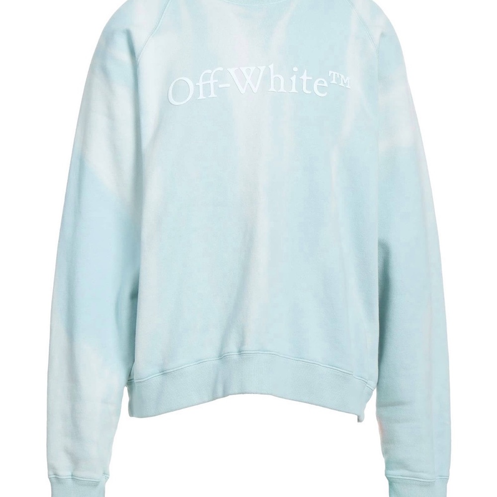 Off-White Men’s Bookish Laund Logo Sweatshirt Medium